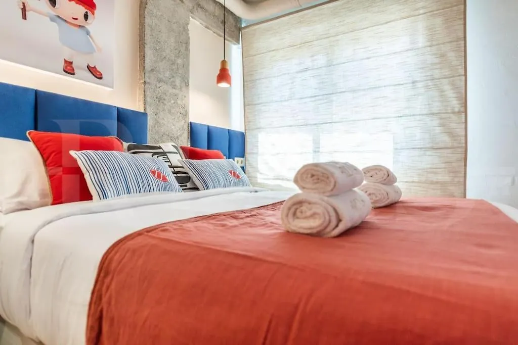 Apartmán Pop Art Gem With Paintings By Local Artist By Rems Màlaga 0*,